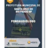 Apostila Fonoaudiólogo Prefeitura de Santa Cruz do Rio Pardo SP 2023