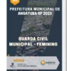 Apostila Guarda Civil Municipal Feminino Prefeitura de Angatuba SP 2023