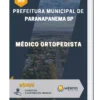 Apostila Médico Ortopedista Prefeitura de Paranapanema SP 2023