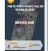 Apostila Médico Sad Prefeitura de Ocara CE 2023