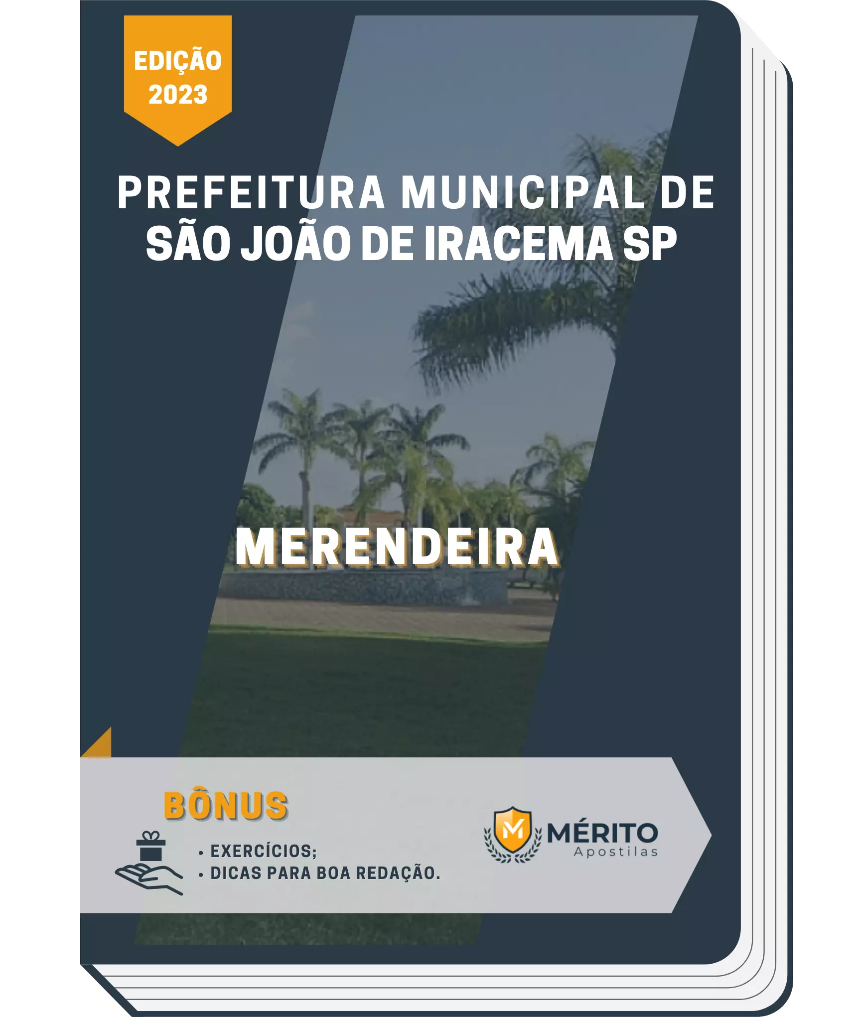 Apostila Merendeira Pref de São João de Iracema SP 2023