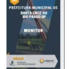 Apostila Monitor Prefeitura de Santa Cruz do Rio Pardo SP 2023