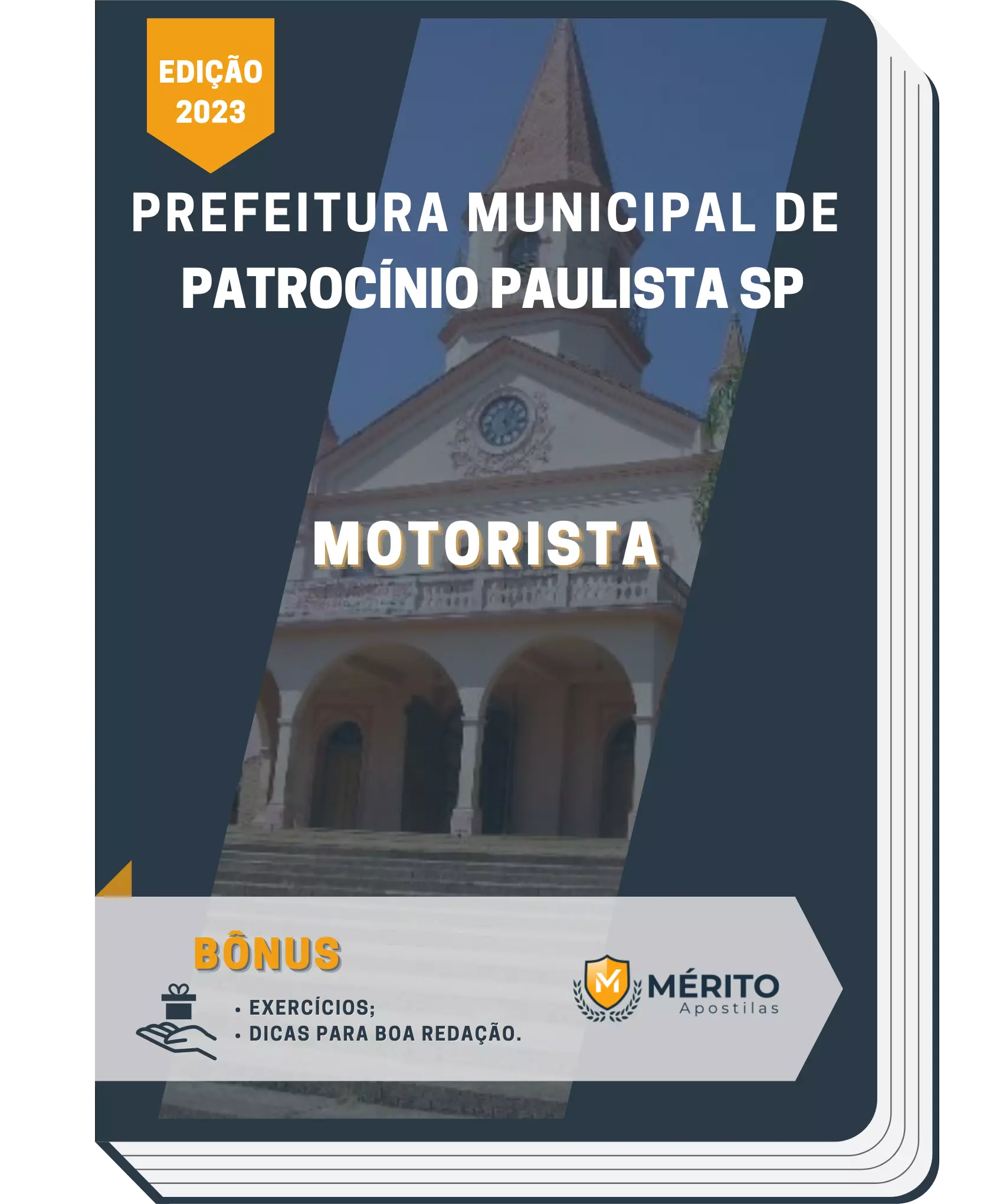 Apostila Motorista Prefeitura de Patrocínio Paulista SP 2023