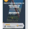 Apostila Motorista Prefeitura de Santa Cruz do Rio Pardo SP 2023