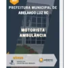 Apostila Motorista Ambulância Prefeitura de Abelardo Luz SC 2023