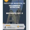 Apostila Motorista Cat. D Prefeitura de São Domingos do Prata MG
