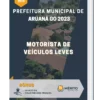 Apostila Motorista De Veículos Leves Prefeitura de Aruanã GO 2023