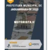 Apostila Motorista II Prefeitura de Jaguaribara CE 2023