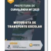 Apostila Motorista de Transporte Escolar Prefeitura de Curvelândia MT 2023