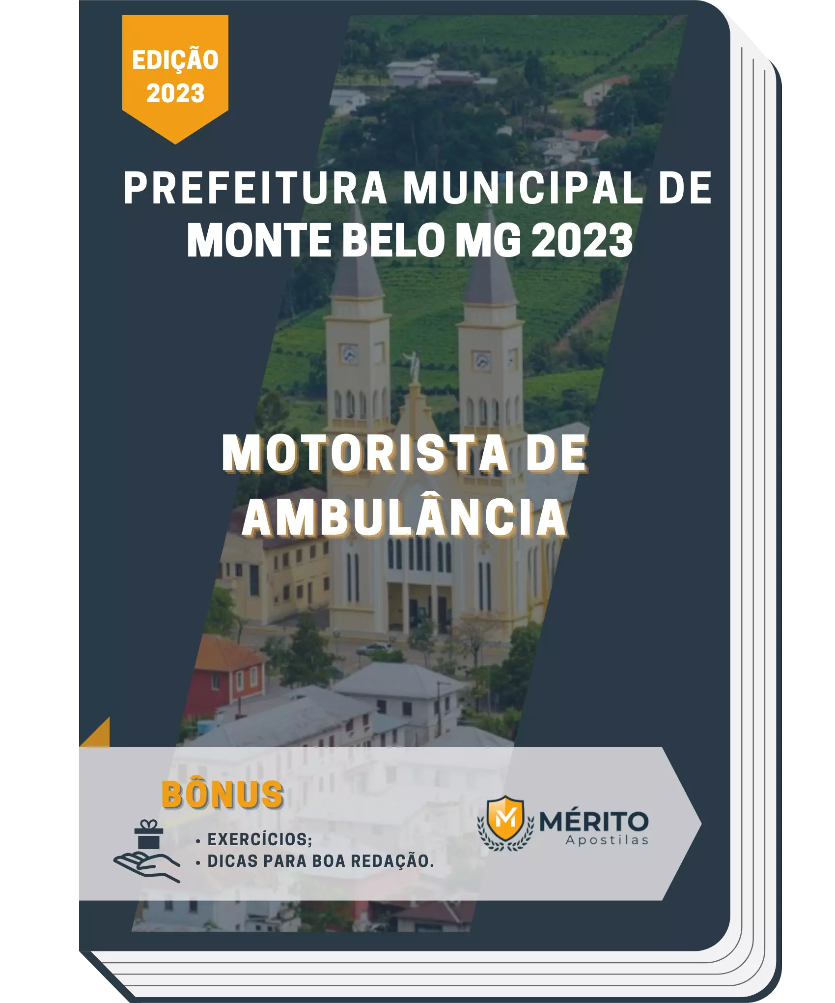 Apostila Motorista de ambulância Prefeitura de Monte Belo MG 2023