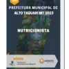 Apostila Nutricionista Prefeitura de Alto Taquari MT