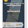 Apostila Nutricionista Prefeitura de Campo Bom RS 2023