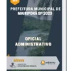 Apostila Oficial Administrativo Prefeitura de Mairiporã SP 2023