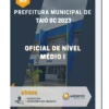 Apostila Oficial de Nível Médio I Prefeitura de Taió SC 2023