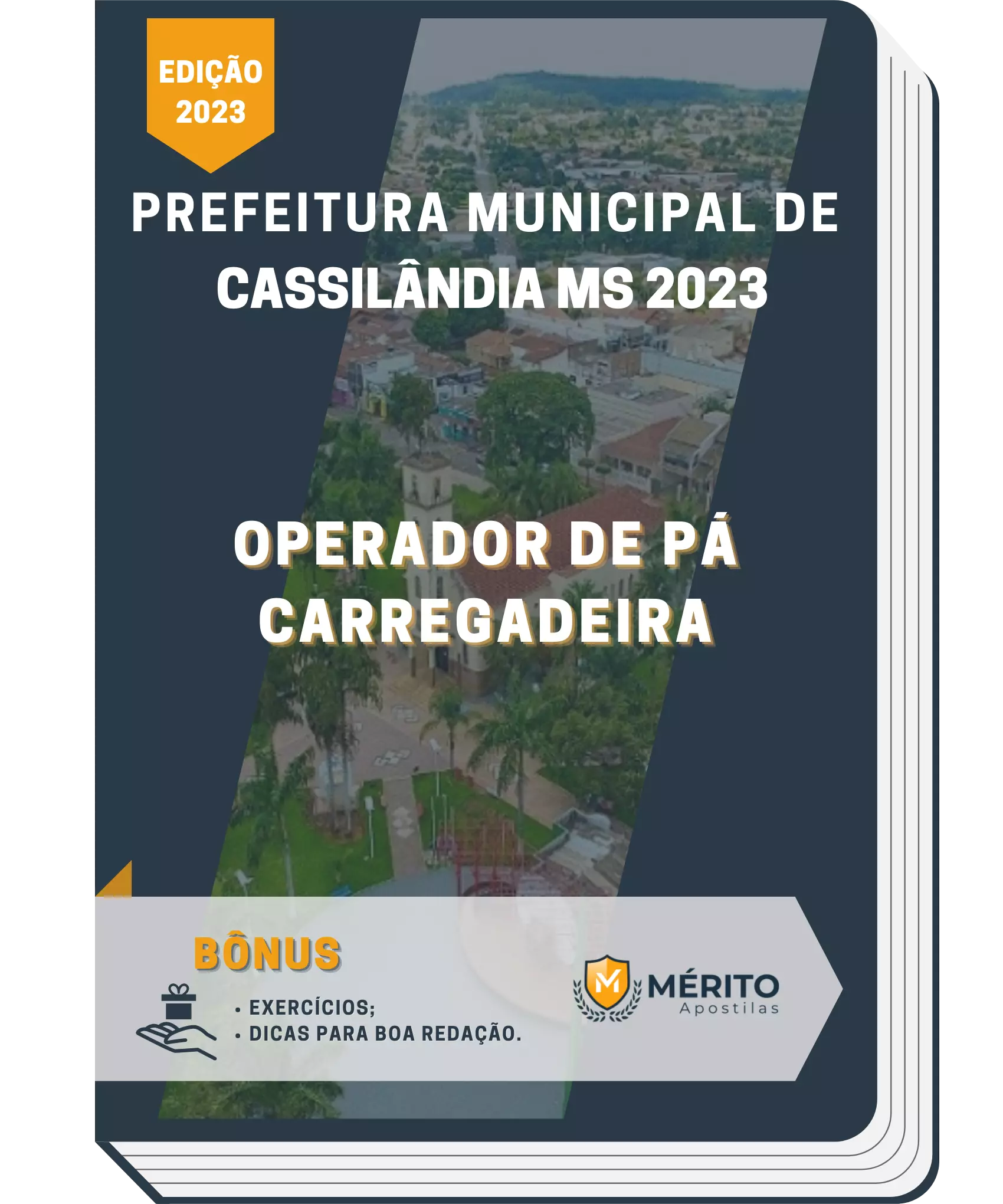 Apostila Operador De Pá Carregadeira Prefeitura de Cassilândia MS 2023