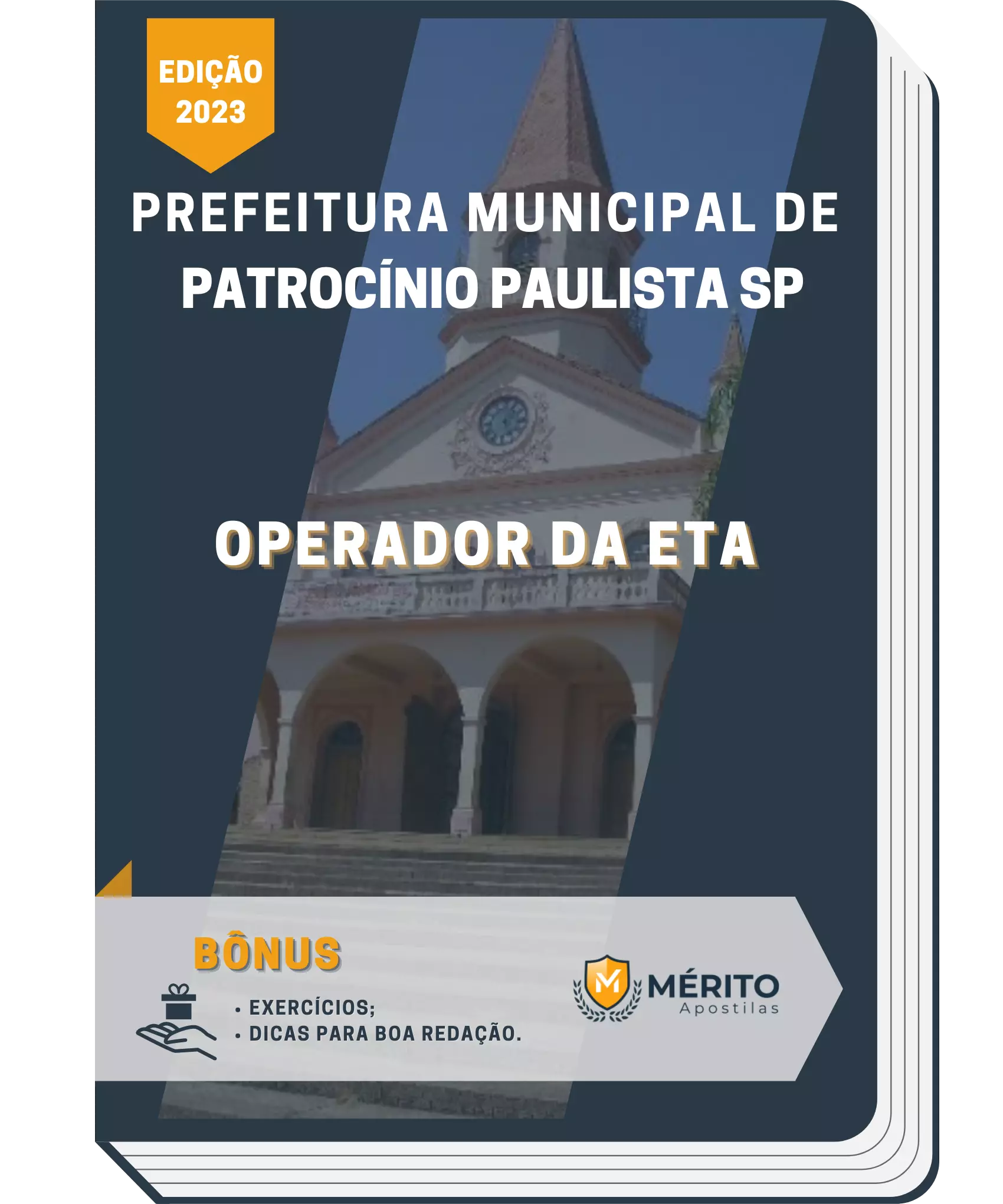 Apostila Operador da ETA Prefeitura de Patrocínio Paulista SP 2023