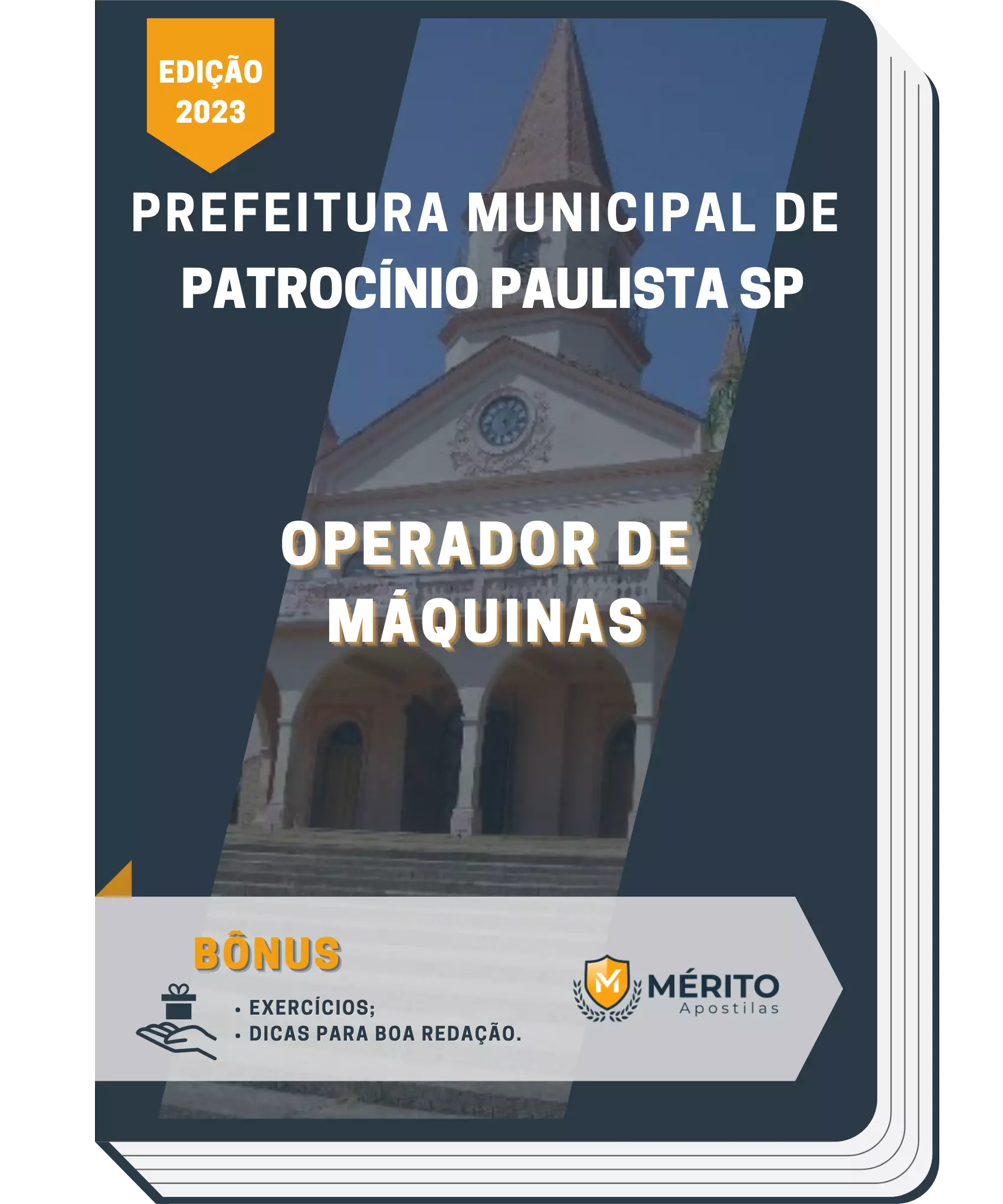 Apostila Operador de Máquinas Prefeitura de Patrocínio Paulista SP 2023