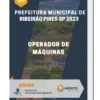 Apostila Operador de Máquinas Prefeitura de Ribeirão Pires SP 2023