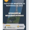 Apostila Operador de Máquinas Pesadas Prefeitura de Morrinhos GO 2023
