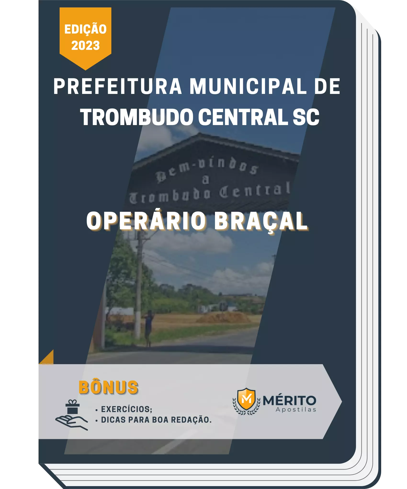 Apostila Operário Braçal Prefeitura de Trombudo Central SC 2023
