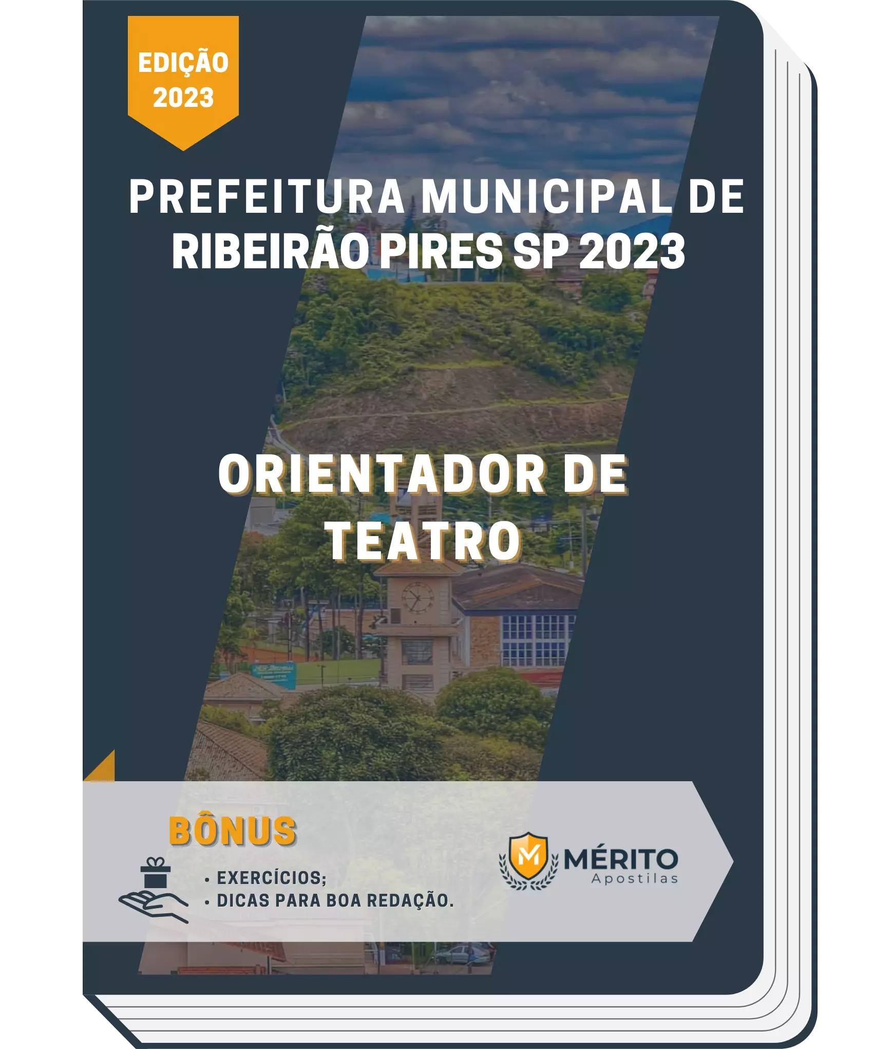Apostila Orientador De Teatro Prefeitura de Ribeirão Pires SP 2023