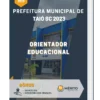 Apostila Orientador Educacional Prefeitura de Taió SC 2023