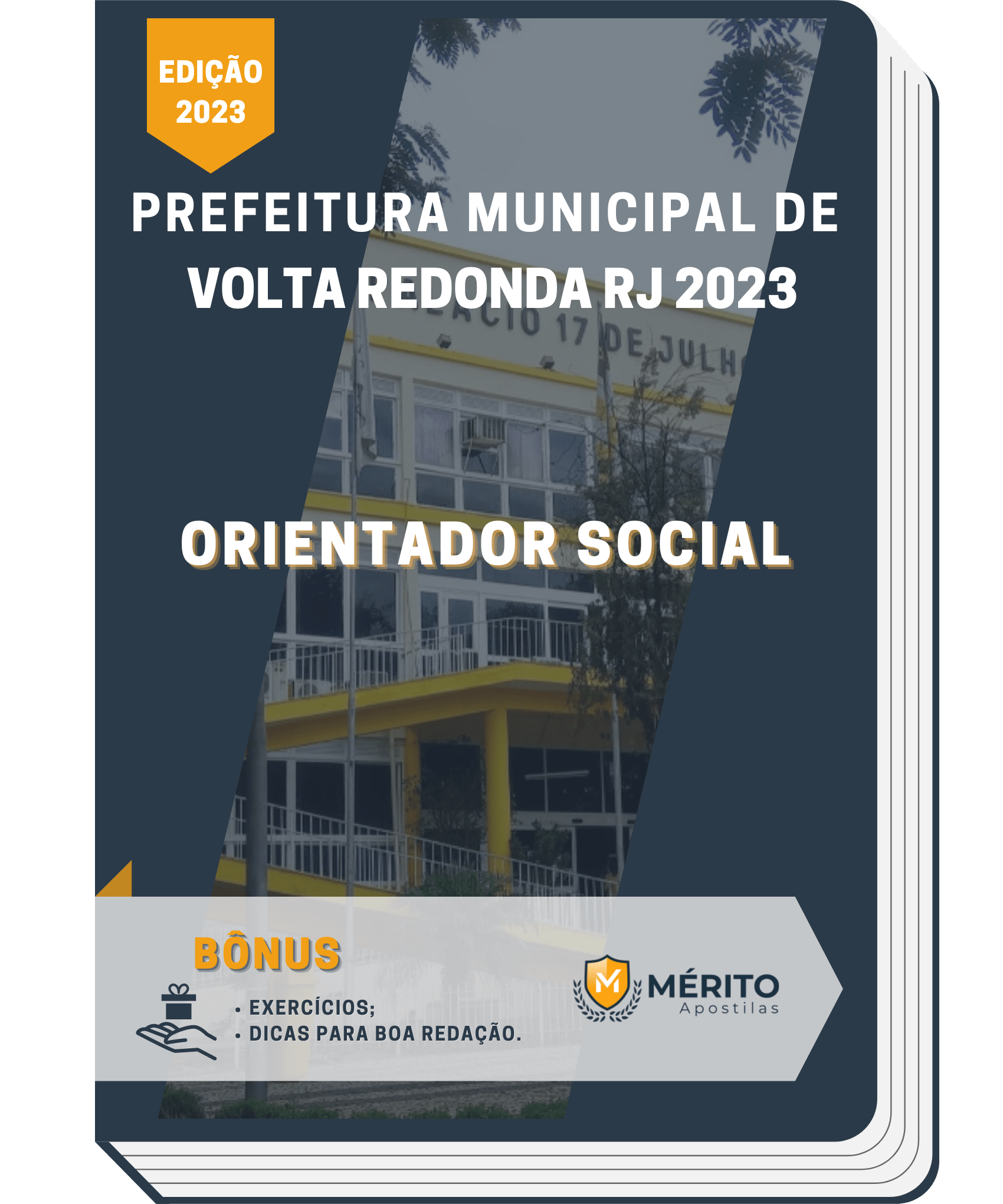 Apostila Orientador Social Prefeitura de Volta Redonda RJ 2023