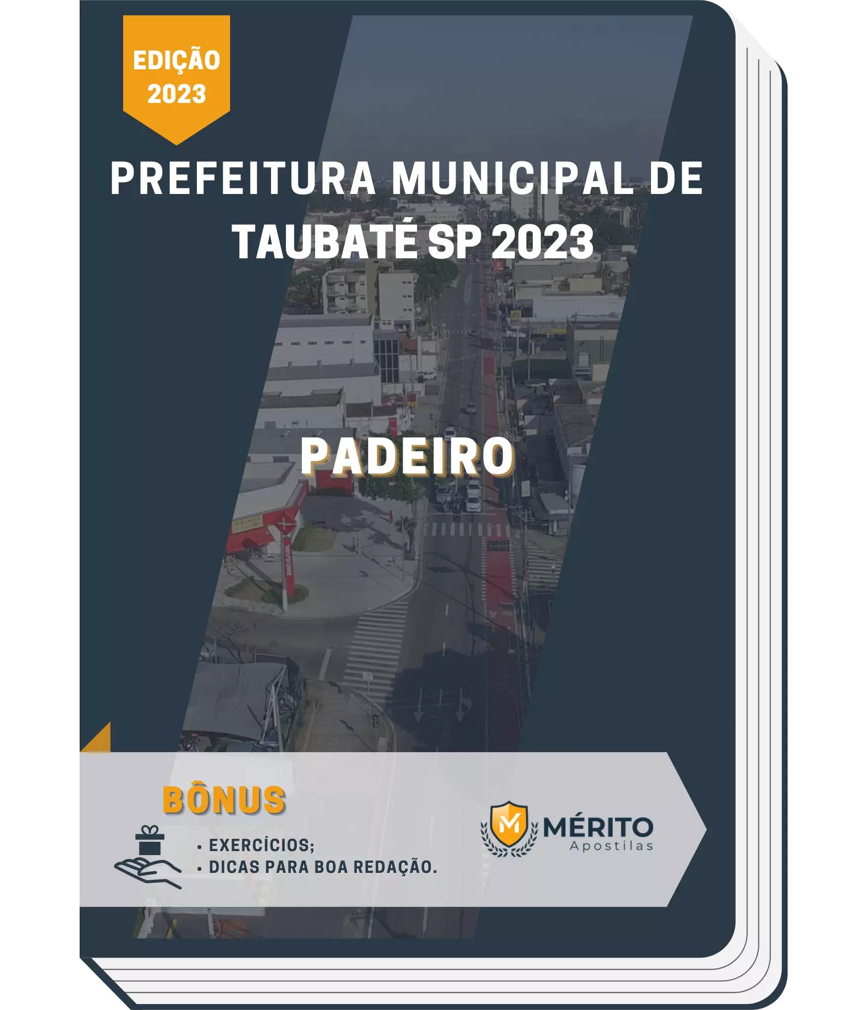 Apostila Padeiro Prefeitura de Taubaté SP 2023