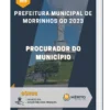 Apostila Procurador do Município Prefeitura de Morrinhos GO 2023