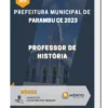 Apostila Professor De História Prefeitura de Parambu CE 2023