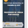 Apostila Professor De Língua Portuguesa Prefeitura de Parambu CE 2023