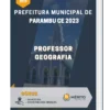 Apostila Professor Geografia Prefeitura de Parambu CE 2023