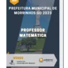 Apostila Professor Matemática Prefeitura de Morrinhos GO 2023