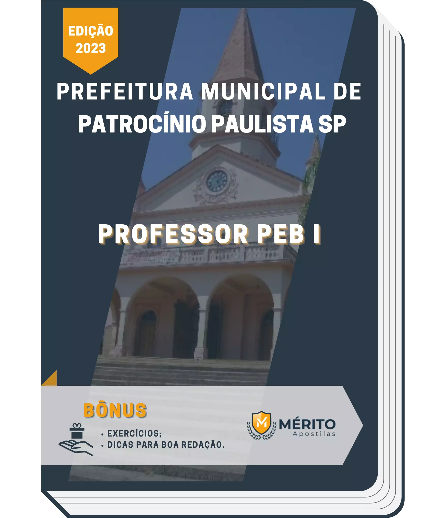 Apostila Professor PEB I Prefeitura de Patrocínio Paulista SP 2023