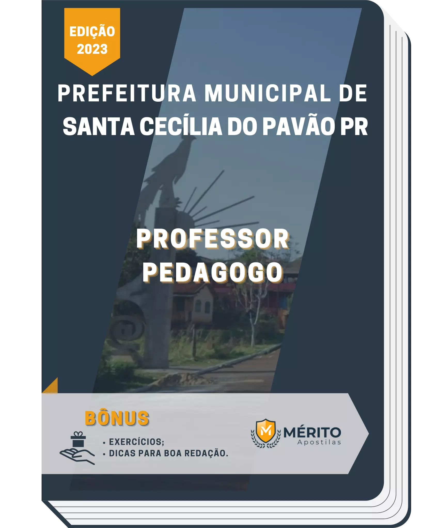 Apostila Professor Pedagogo Prefeitura de Santa Cecília do Pavão PR 2023