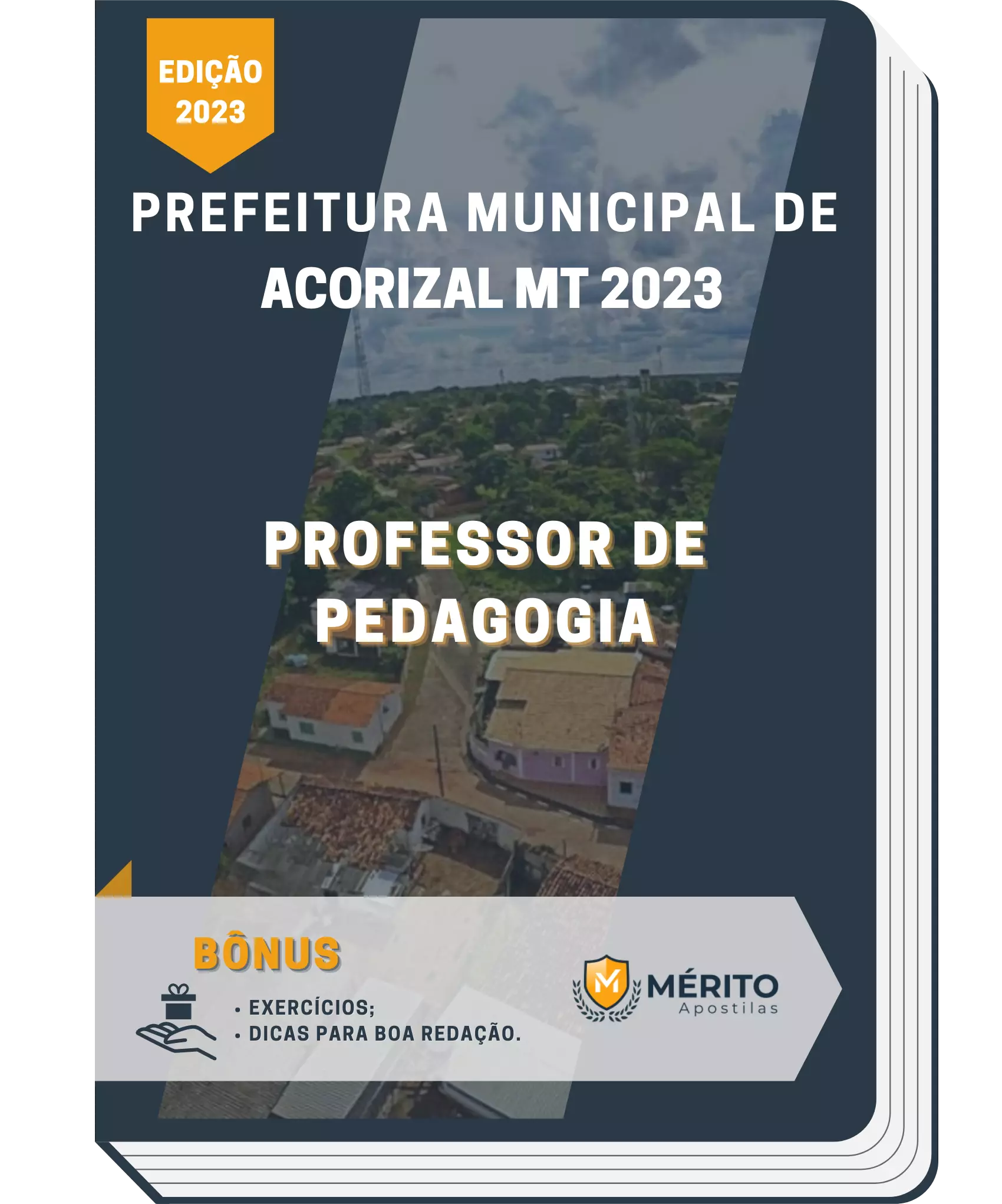 Apostila Professor de Pedagogia Prefeitura de Acorizal MT 2023