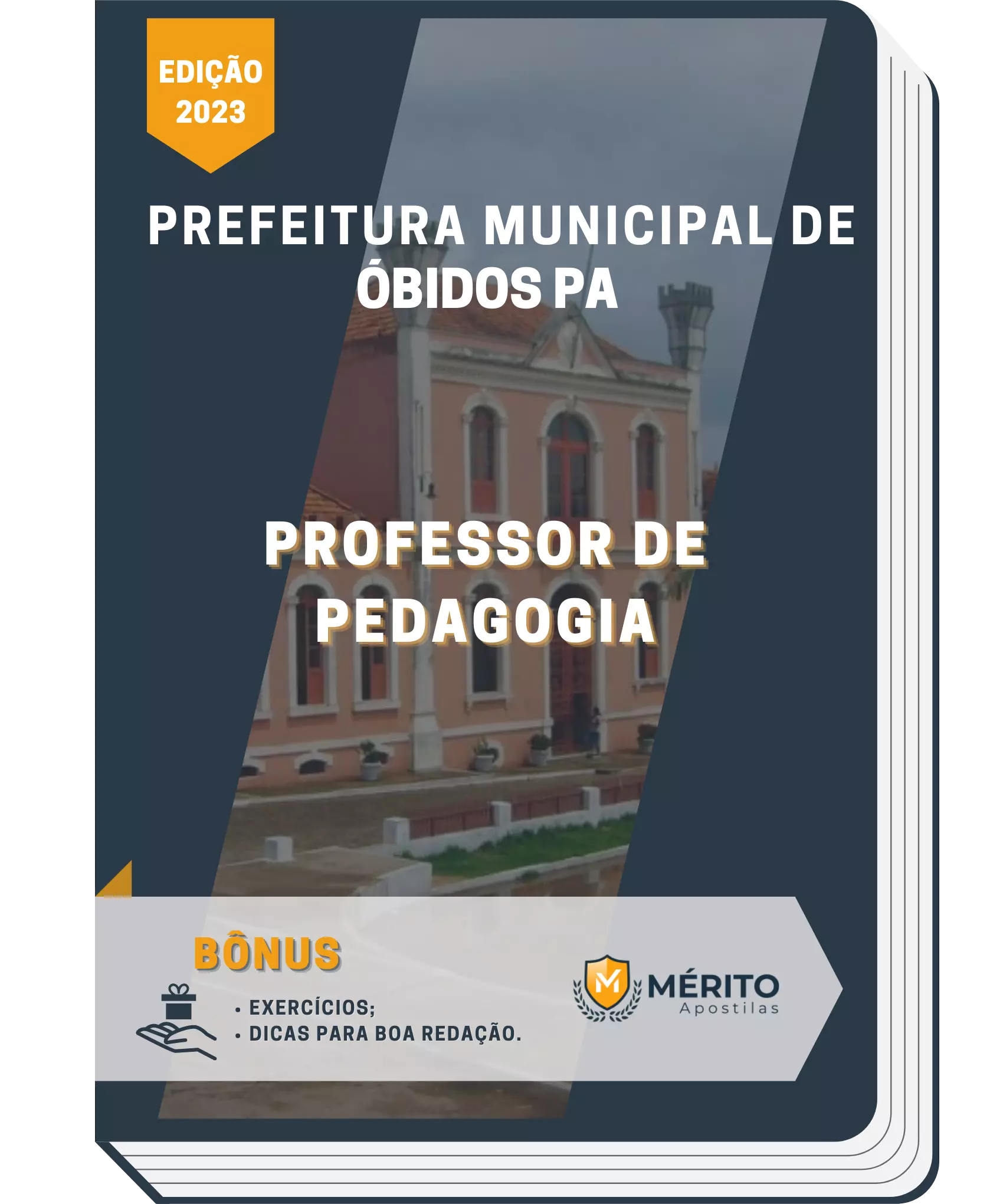 Apostila Professor de Pedagogia Prefeitura de Óbidos PA 2023