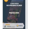 Apostila Psicólogo Concurso Rio dos Bois TO 2023