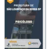 Apostila Psicólogo Prefeitura de São Lourenço da Serra SP 2023
