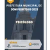 Apostila Psicólogo Prefeitura de Dom Pedrito RS 2023