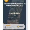 Apostila Psicólogo Prefeitura de Campo Verde MT 2023