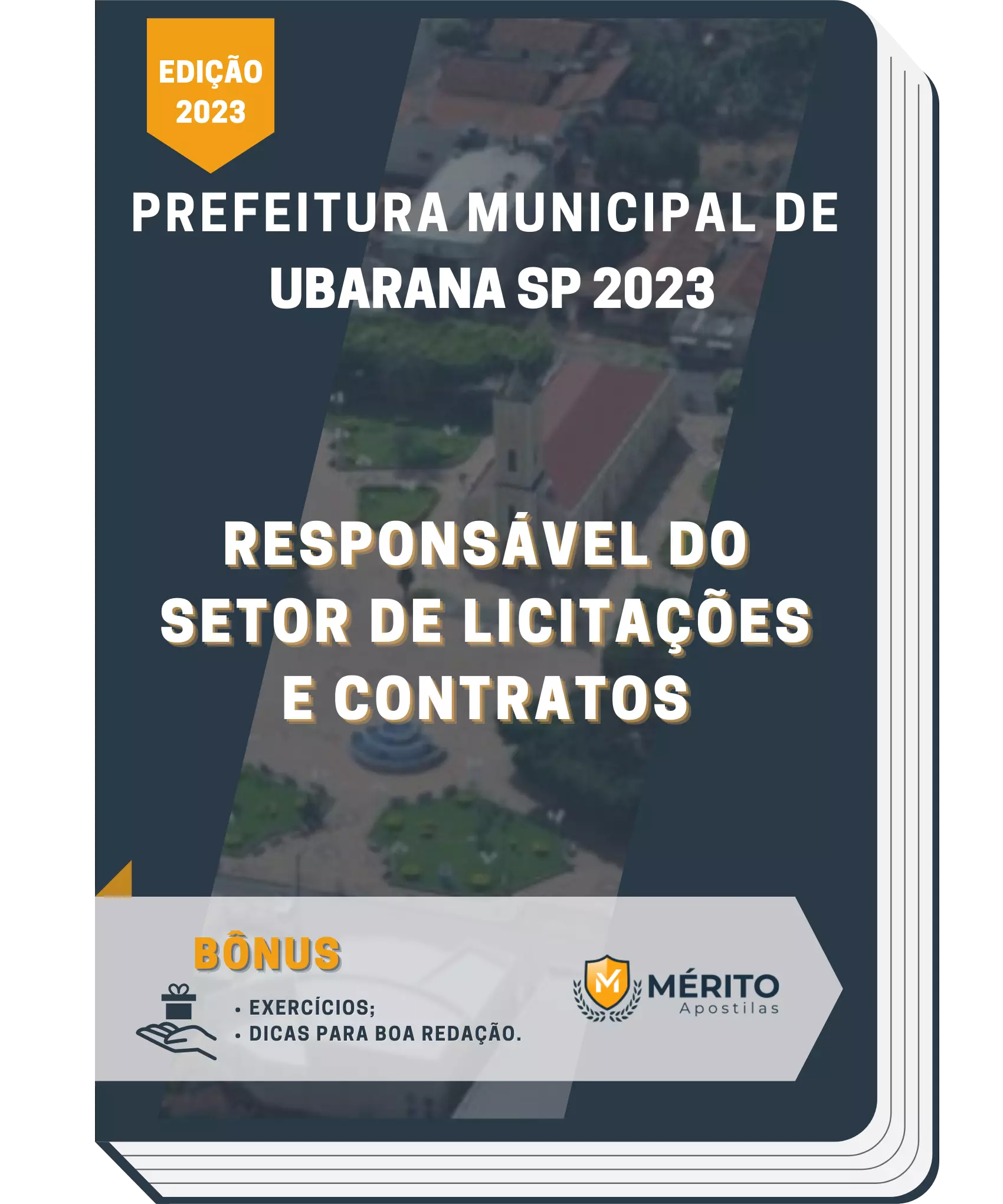 Apostila Responsável do Setor de Licitações e Contratos Prefeitura de Ubarana SP 2023