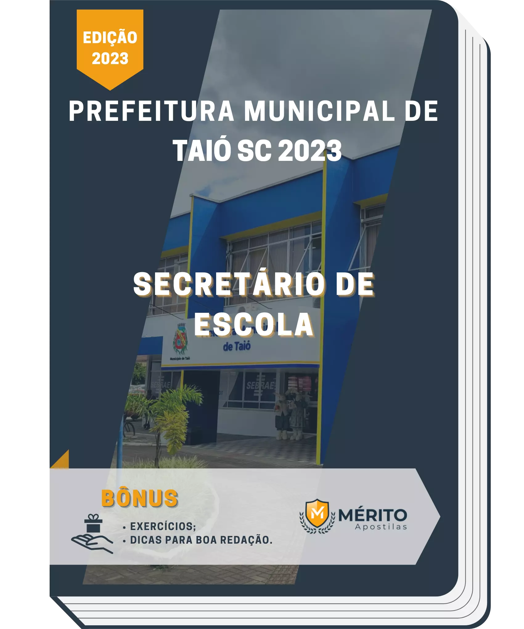 Apostila Secretário de Escola Prefeitura de Taió SC 2023