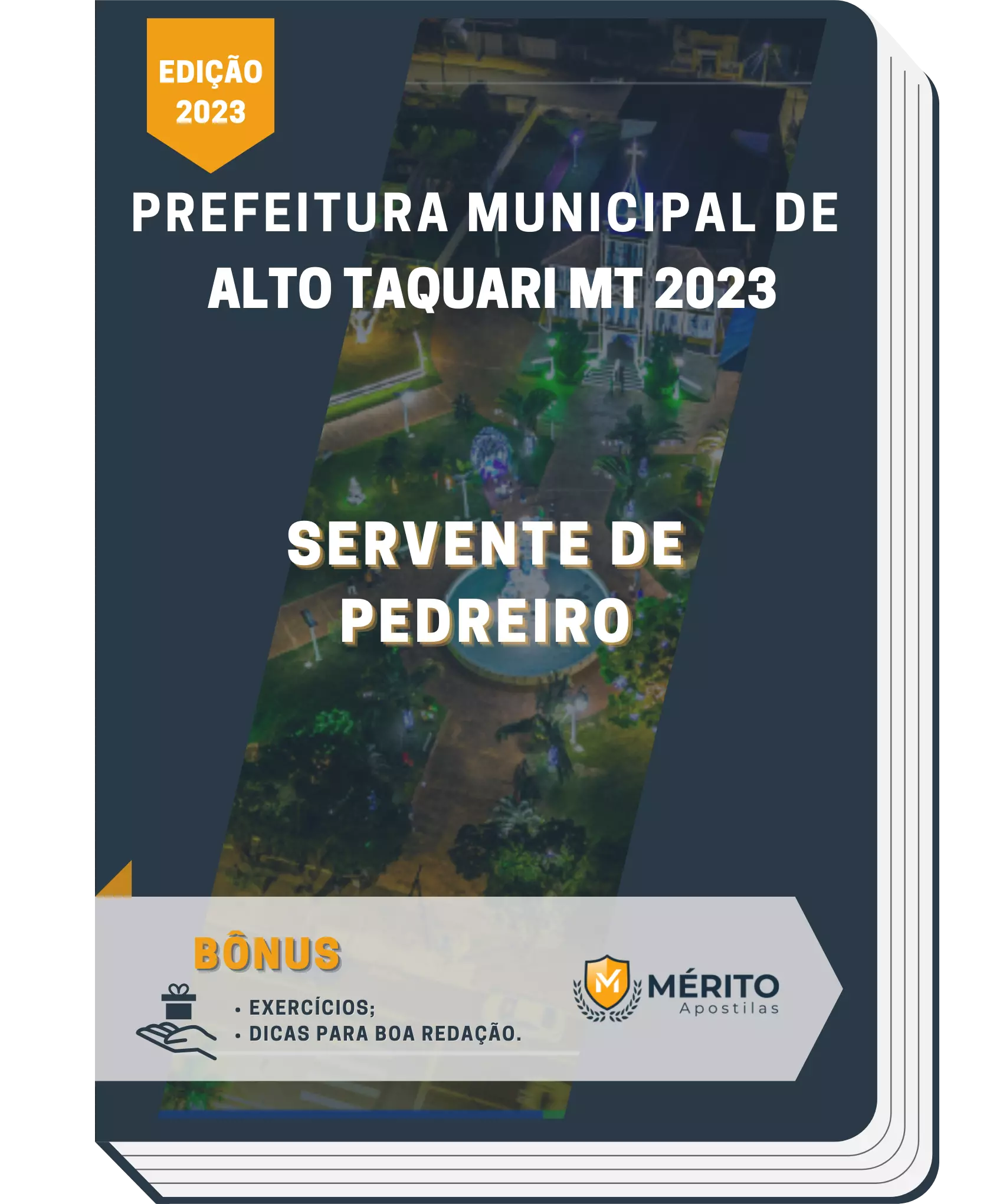 Apostila Servente de Pedreiro Prefeitura de Alto Taquari MT