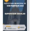 Apostila Supervisor Escolar Prefeitura de Dom Pedrito RS 2023