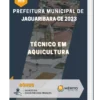 Apostila Técnico Em Aquicultura Prefeitura de Jaguaribara CE 2023