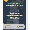 Apostila Técnico de Desenvolvimento Infantil Prefeitura de Curvelândia MT 2023