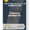 Apostila Técnico de Informática Prefeitura de Queiroz SP 2023