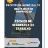 Apostila Técnico de Segurança do Trabalho Prefeitura de Santa Cruz do Rio Pardo SP 2023