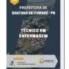 Apostila Técnico em Enfermagem Prefeitura de Santana de Itararé PR 2023